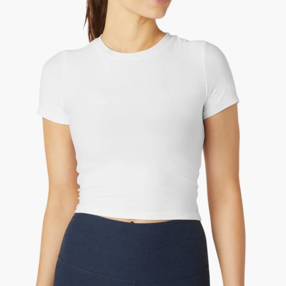 PURPLE beyond yoga tee size XS!!!